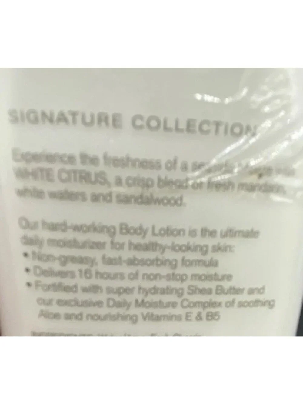 Bath & Body Works White Citrus For Men Body Lotion 8 oz Retired HTF Signature